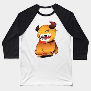 Mischievous Little Devil Baseball T-Shirt